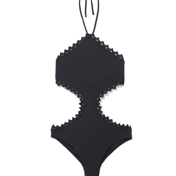 NWT Adorable SCALLOPED MONOKINI One-Piece Swimsuit by Vince Camuto - Picture 5 of 13